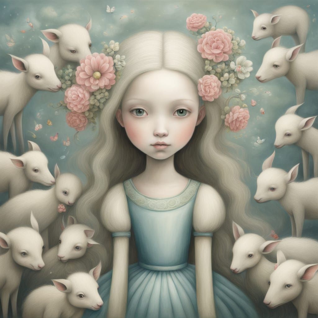 Dreamlike Art Inspired by Nicoletta Ceccoli