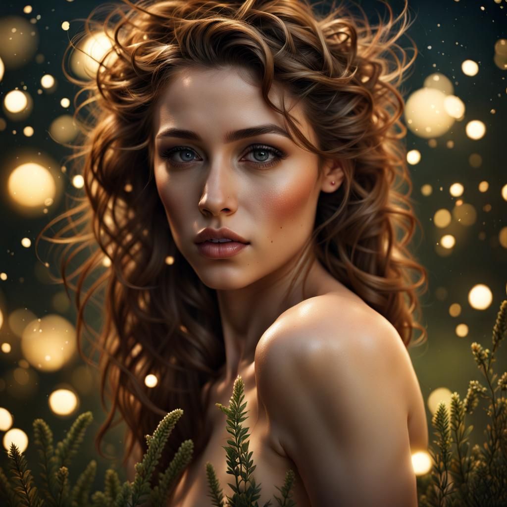 Breathtaking Alien Portrait in Photorealistic Style