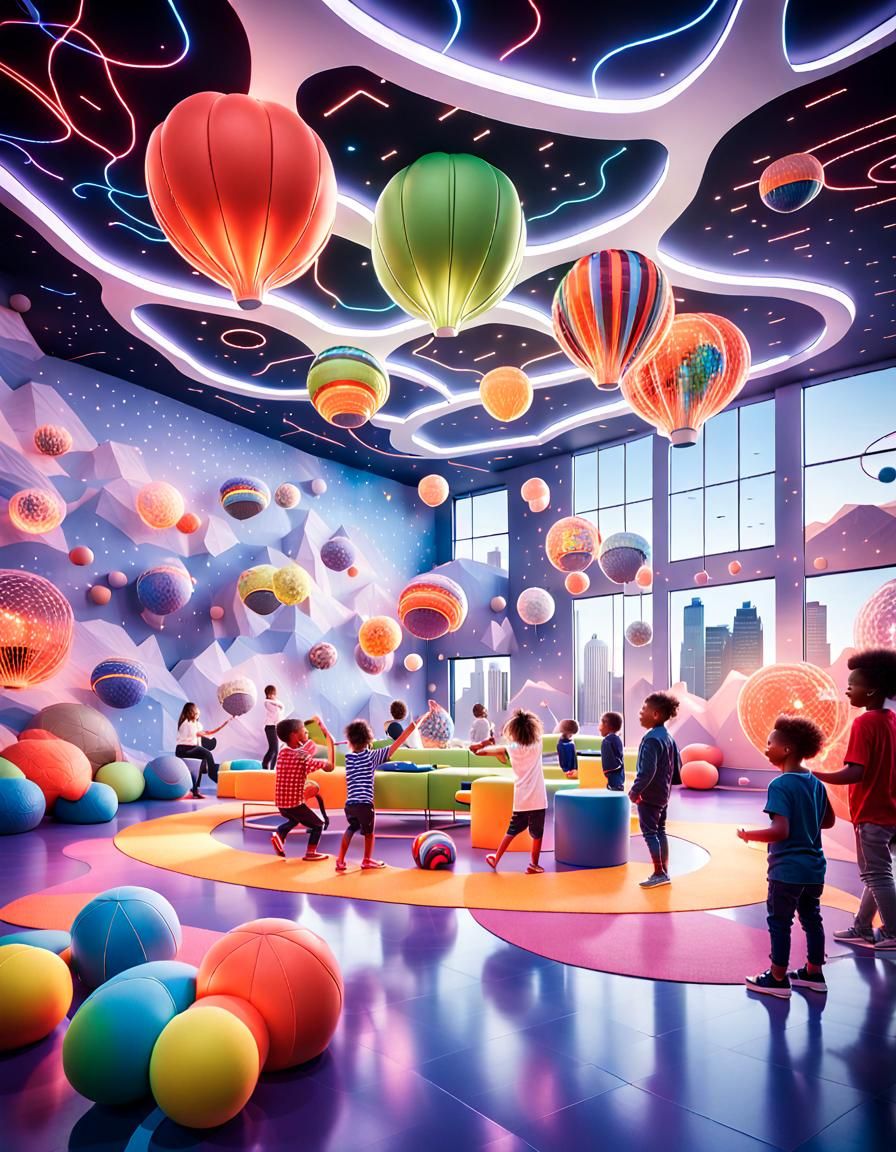 Meta AI Kids Headquarters: Futuristic Celebration Design