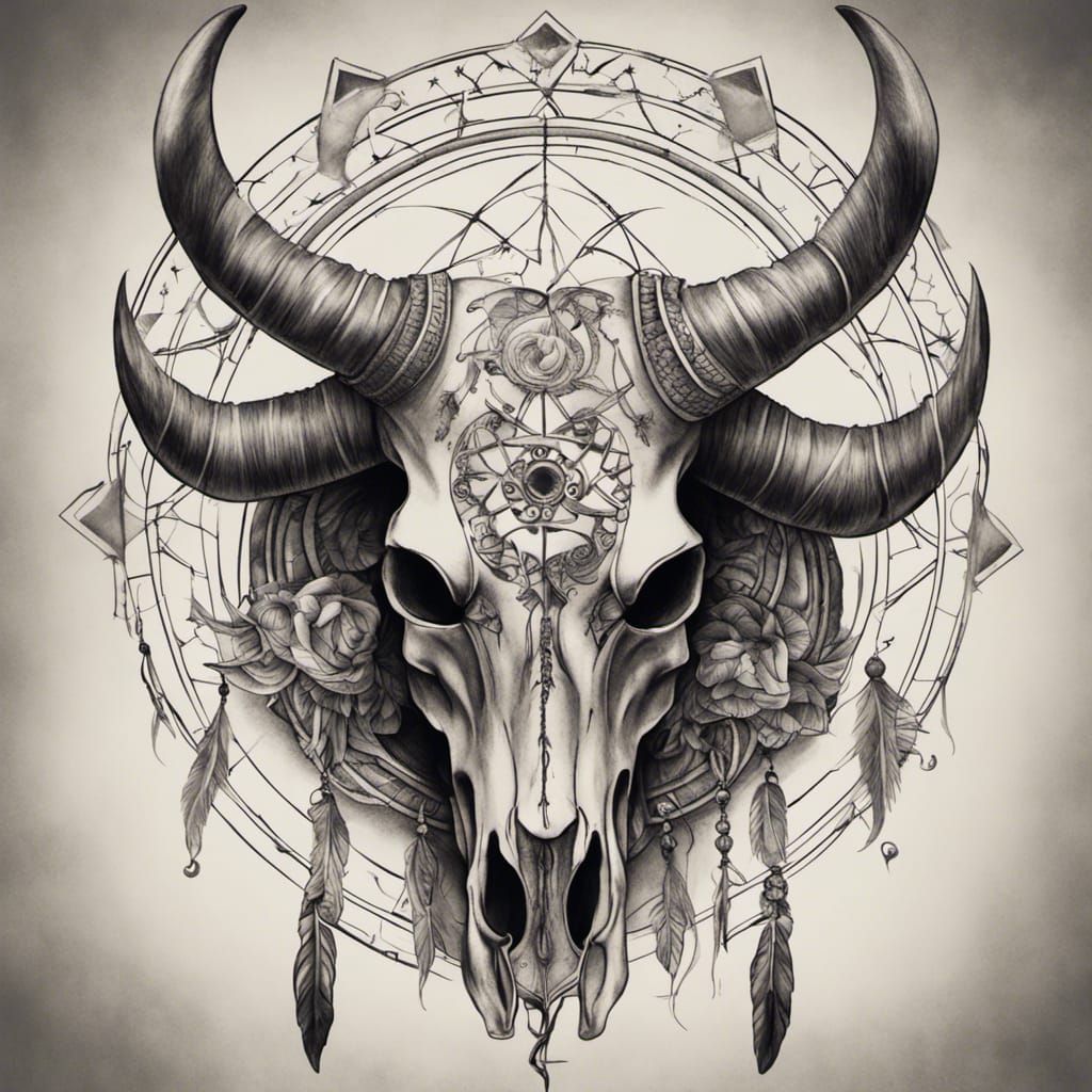 /Taurus, Dreamcatcher Tattoo