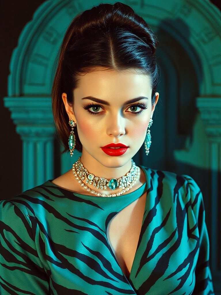 Tillie the Turquoise Tigress Tempted