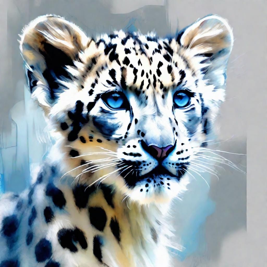 Snow Leopard Cub