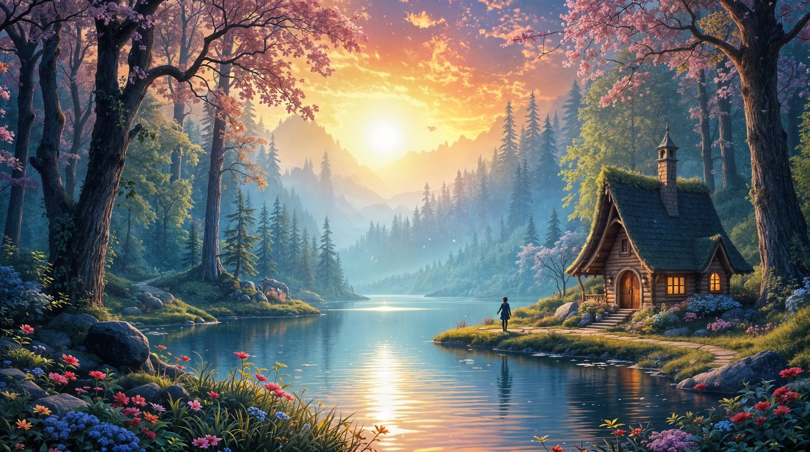 Magical Forest Elf Embarks on a Whimsical Journey