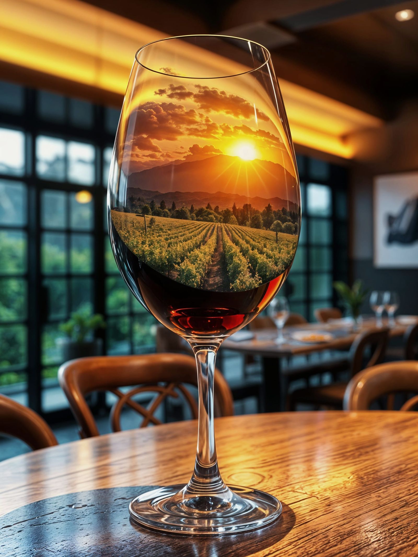 "Le vin, c'est la Terre. Mais c'est aussi le soleil." (L'ail...