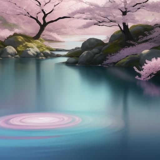 Goddess of Birth in Japanese Ink Painting