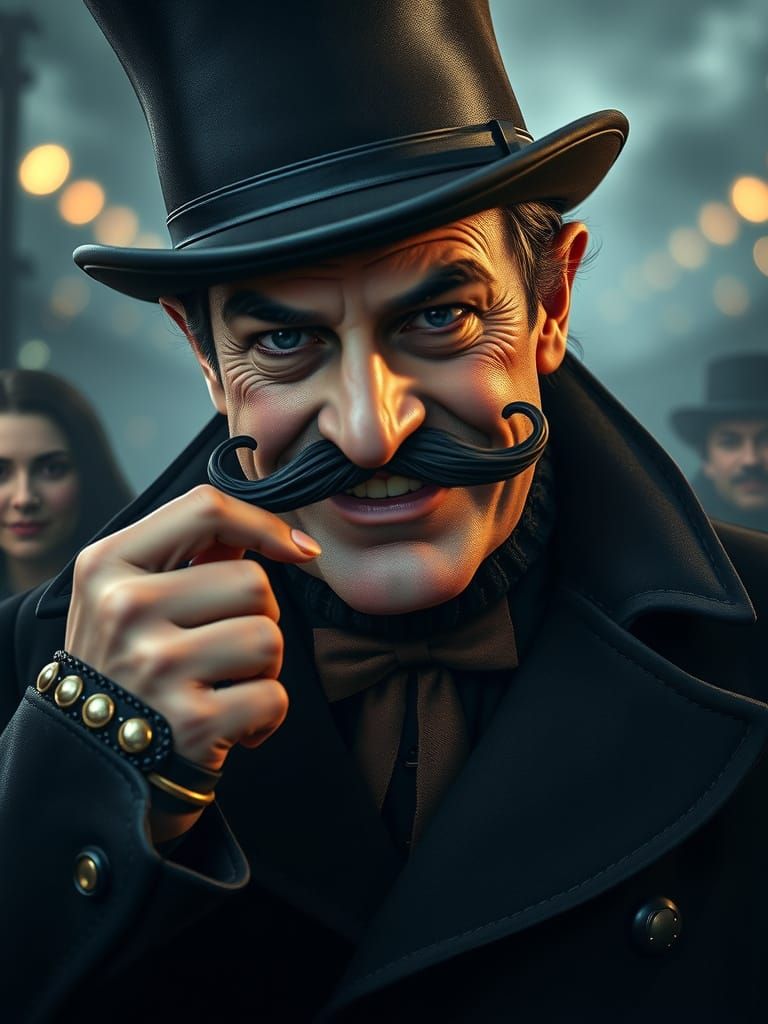 Dastardly's Twirling Moustache in Cinematic Realism