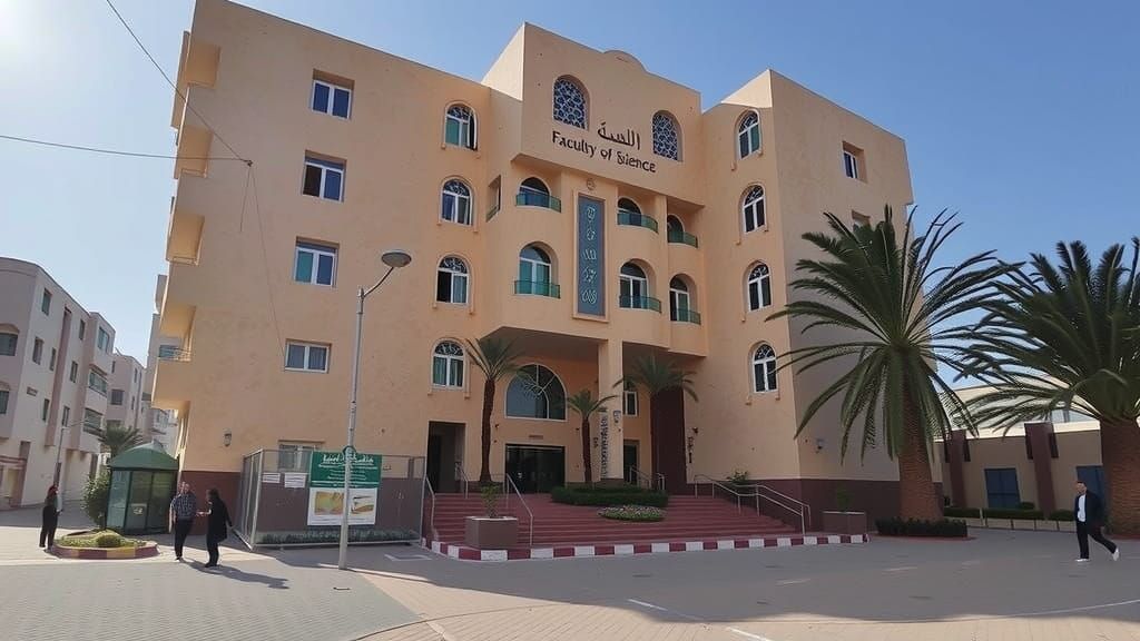 Modern Islamic Science Faculty Building Facade Redesign