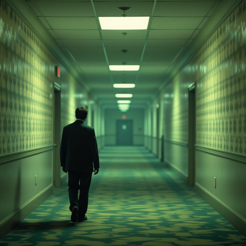 Weary Man Lost in the Liminal Backrooms