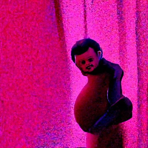 AI Generated Image of an Adult Baby