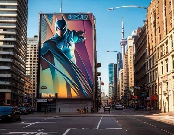 Batman Beyond Movie Billboard