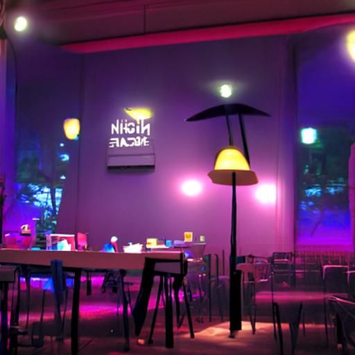 Night Cafe: An AI Impression