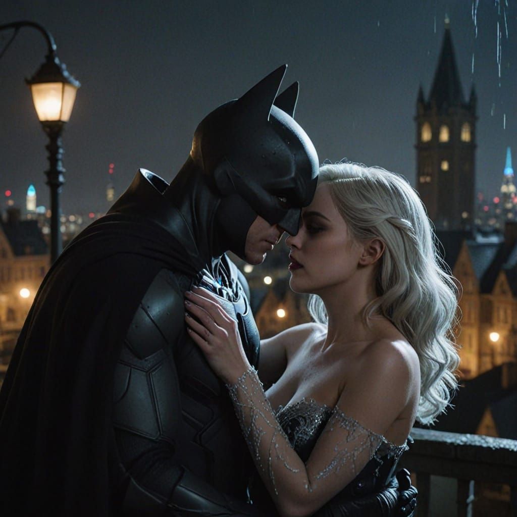 Gotham City Villains Share a Tender Moment Amidst Darkness