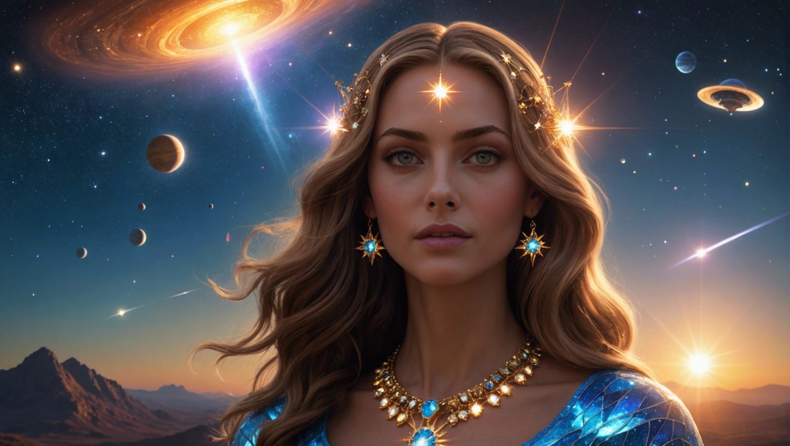 Pleiadian Light Beings Design Optical Platform: Hyperrealism