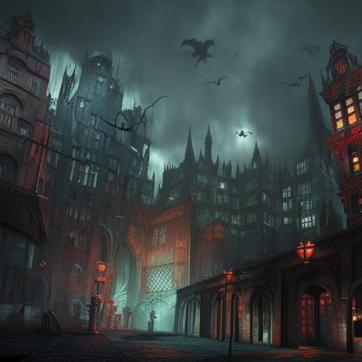 Dark Fantasy City