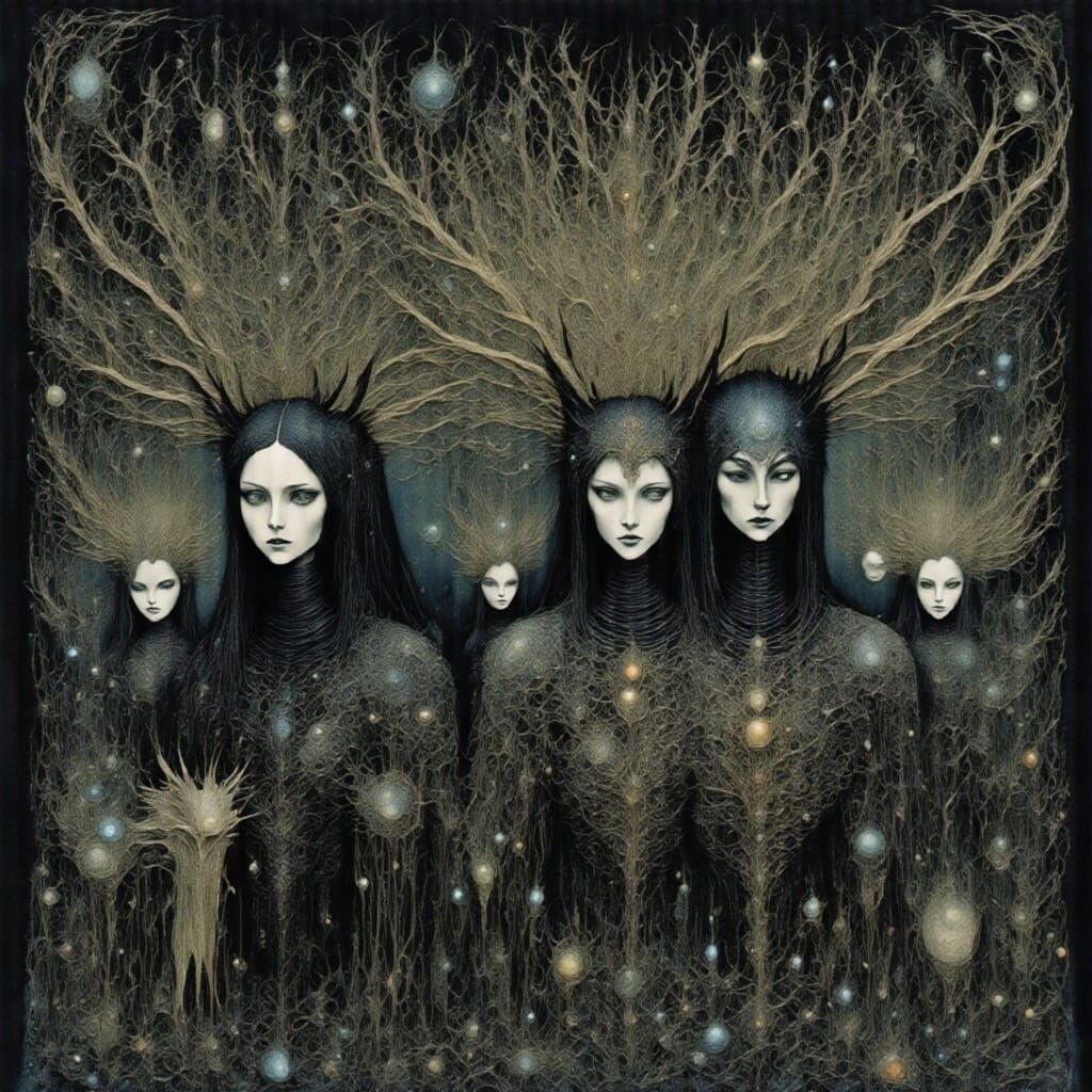 Cat Knights in Fairytale Queen's Throne Room