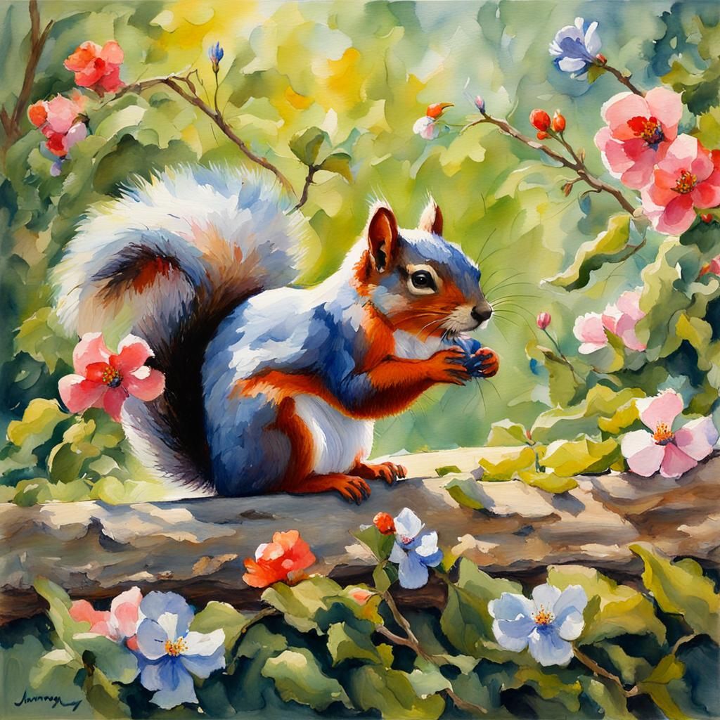 spring squirrel
