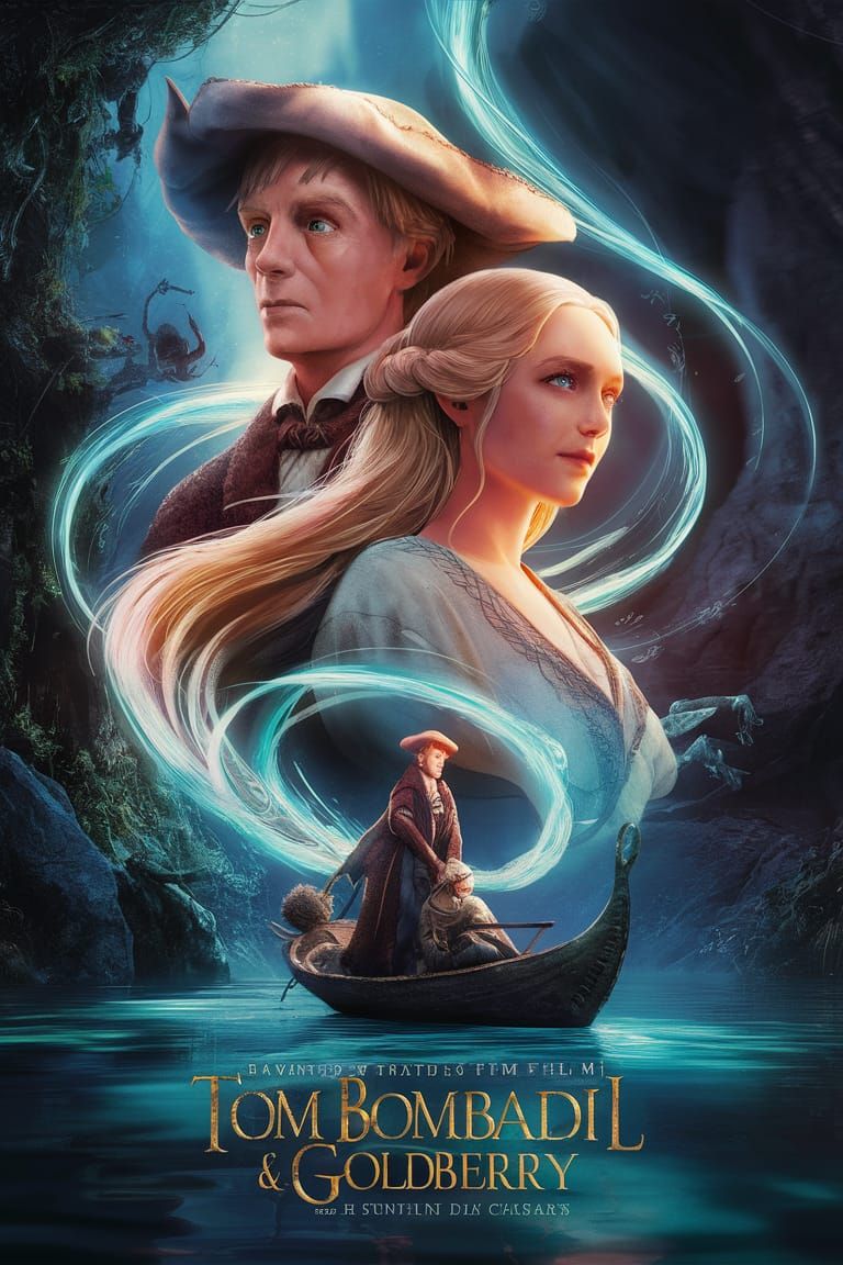 Tom Bombadil & Goldberry: Epic Fantasy Film Poster