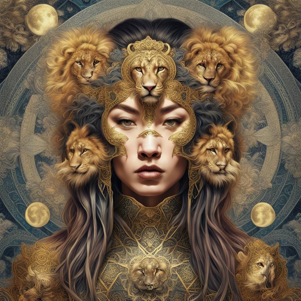 Zodiac Maximalist Leo-nine Lea 39
