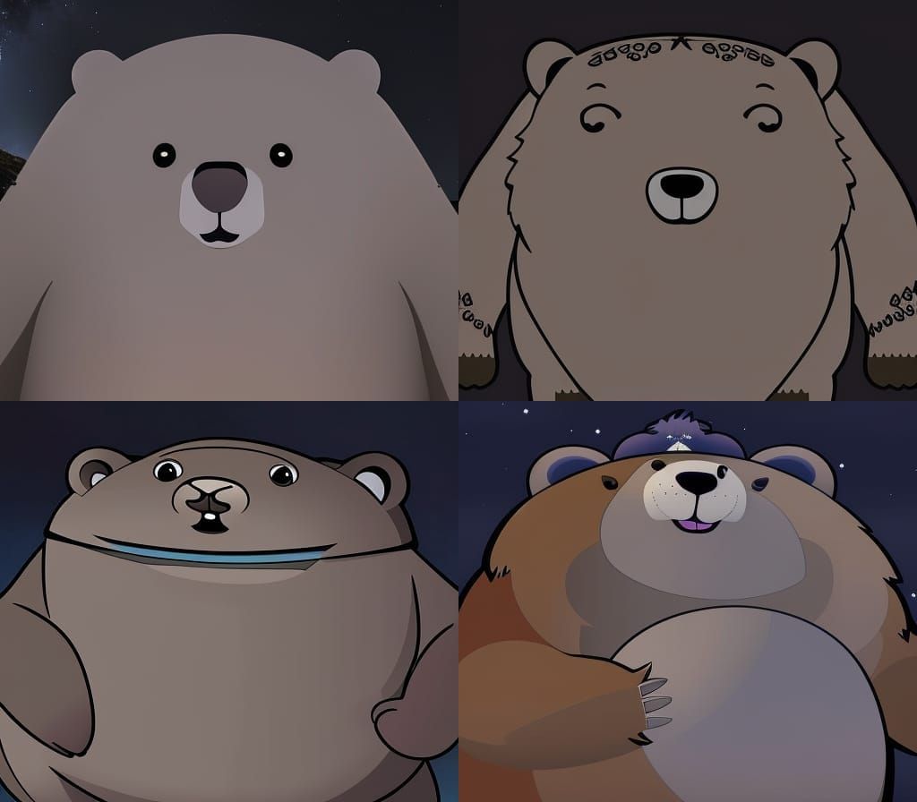 Bear with a Large Belly