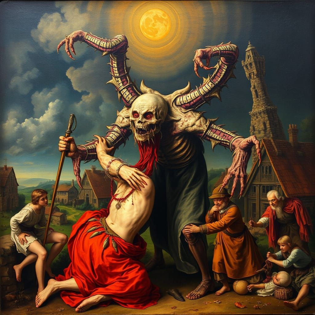 Baroque Revenant Devours Village Soul