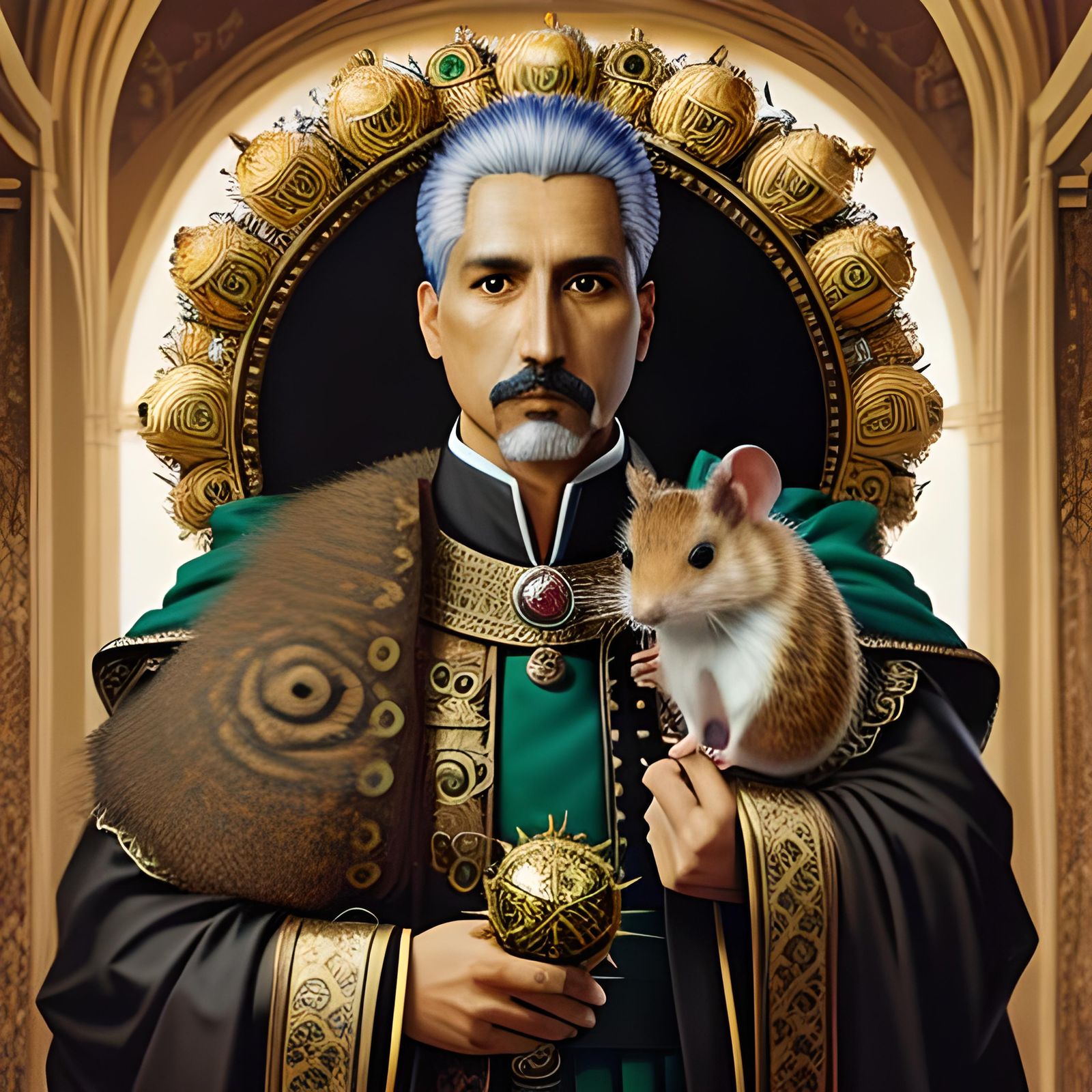 Hyperrealist Hamster Hedgehog Hierophant
