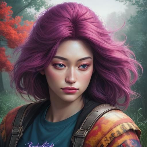 Hyperreal Rendering of a Beautiful Dreamer