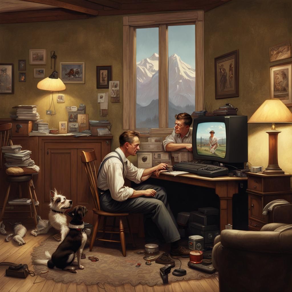 PC as Seen on Norman Rockwell