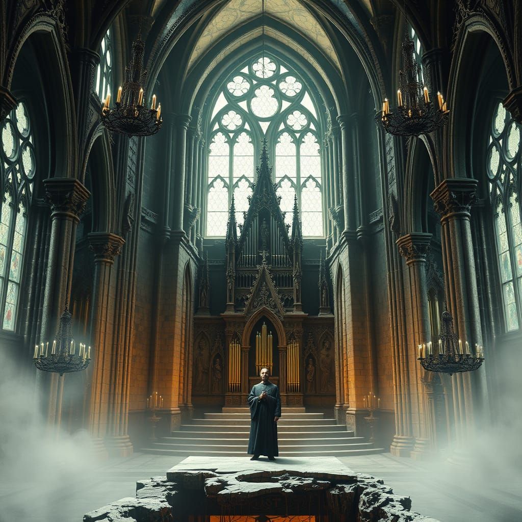 Decaying Cathedral of Grief and Betrayal