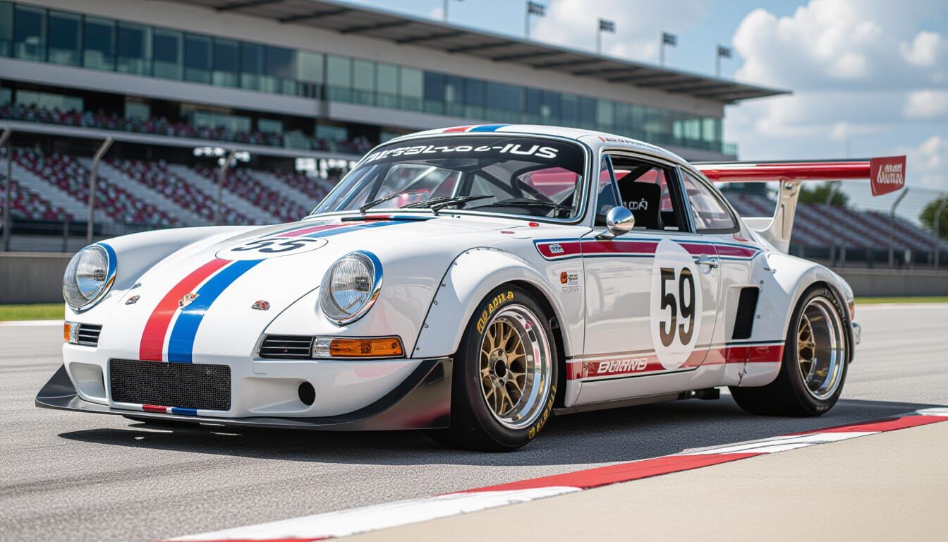 Brumos Racing Karmann Ghia GT3: Retro-Modern Race Car