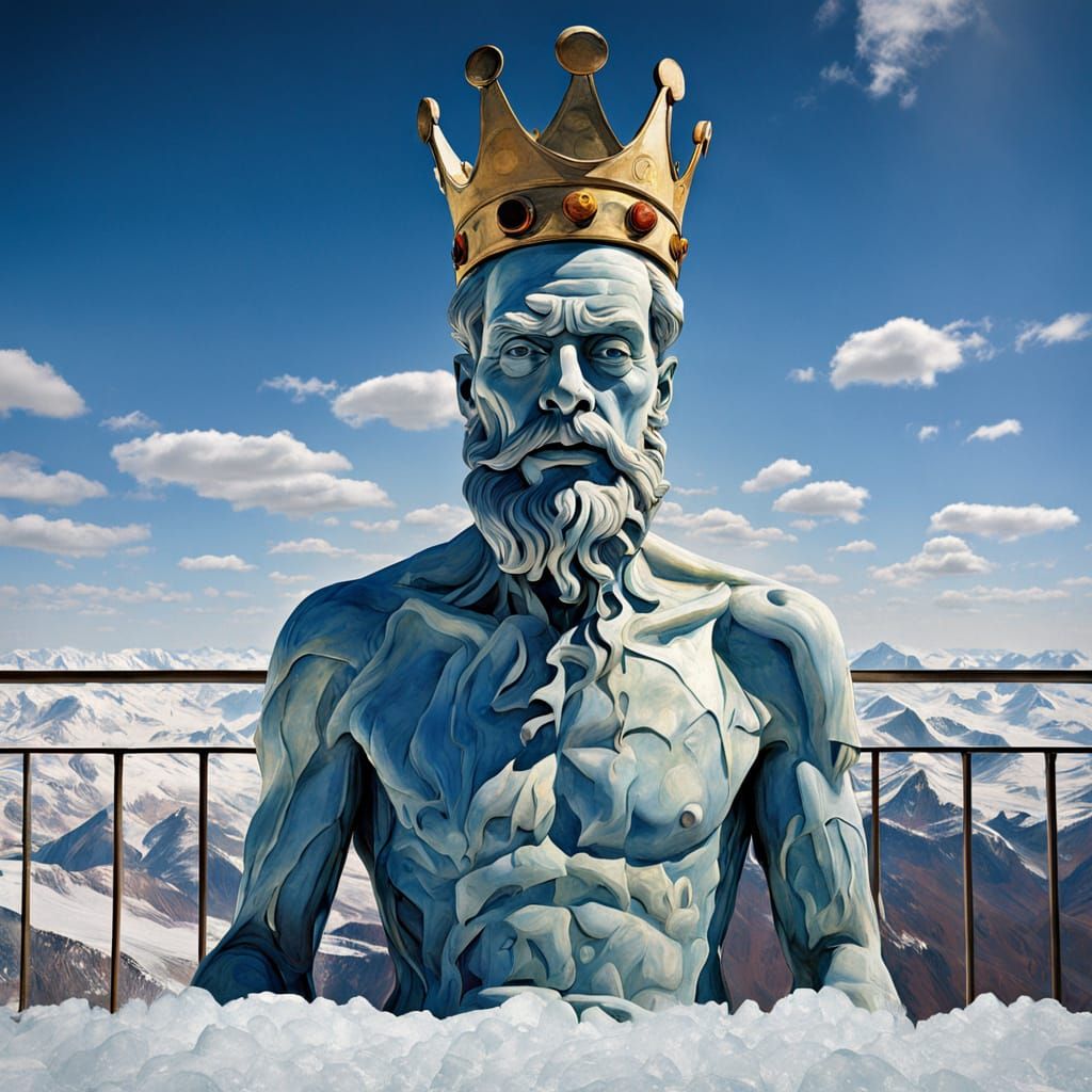 Ethereal Ice King Confronts Melting Kingdom