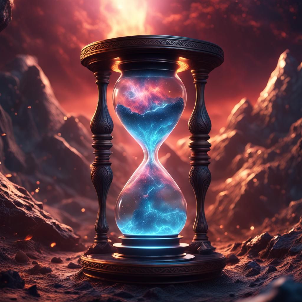 Hourglass of Dark Energy Dream Eruption