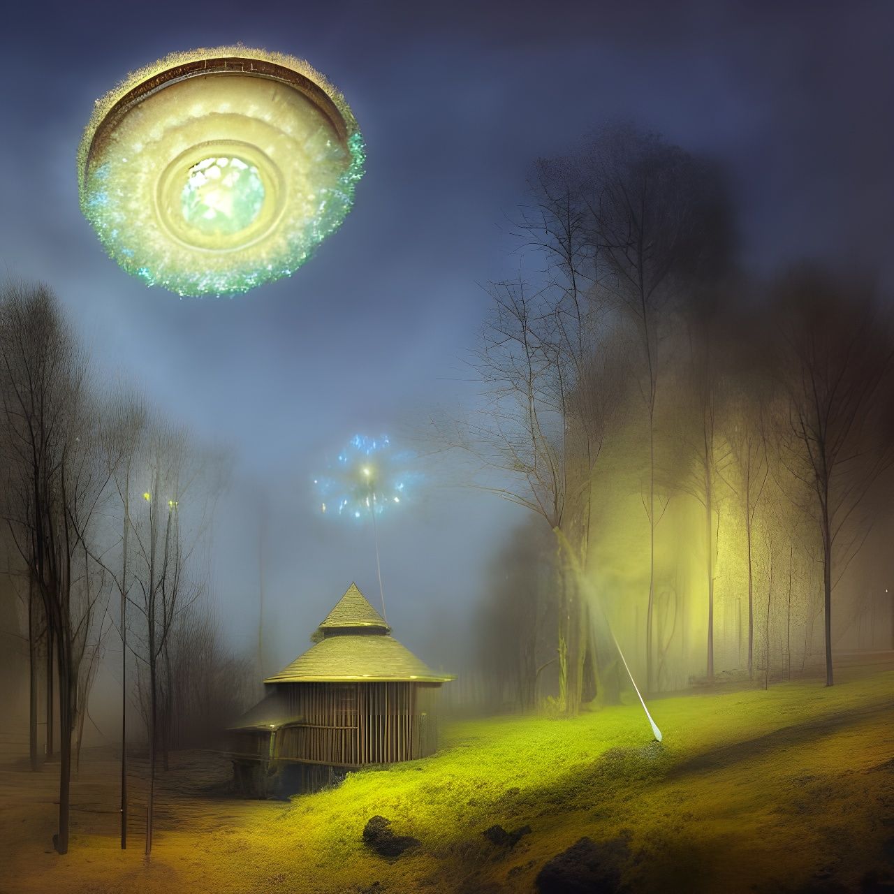 Magical Biological Dreamscape with Particles and SFX