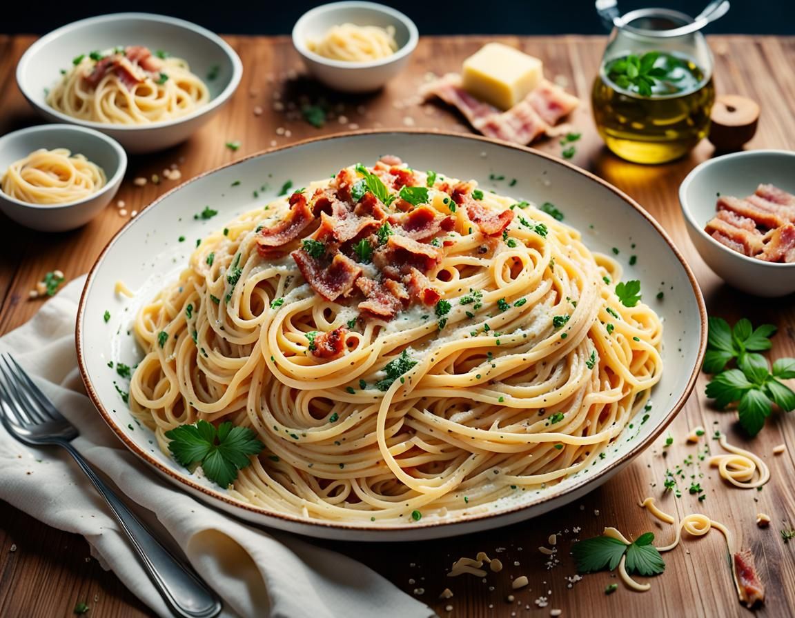 Spaghetti carbonara ๐ฅ๐ง๐คค