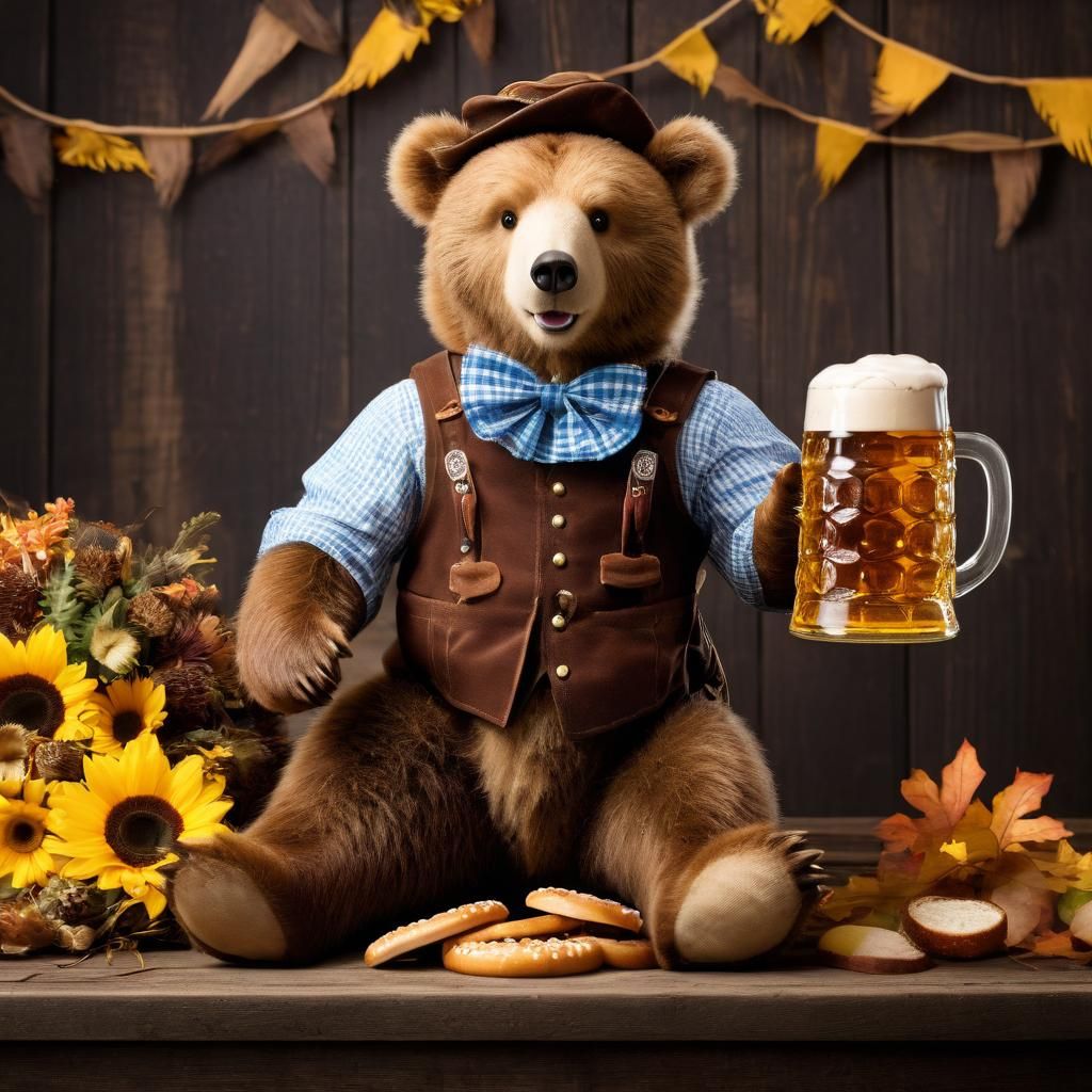 Bavarian Bear's Oktoberfest Celebration