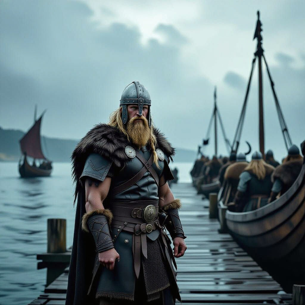 Viking Ready To Sail