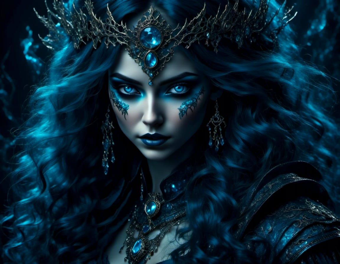 Hyperrealistic Portrait of Beautiful Ethereal Woman