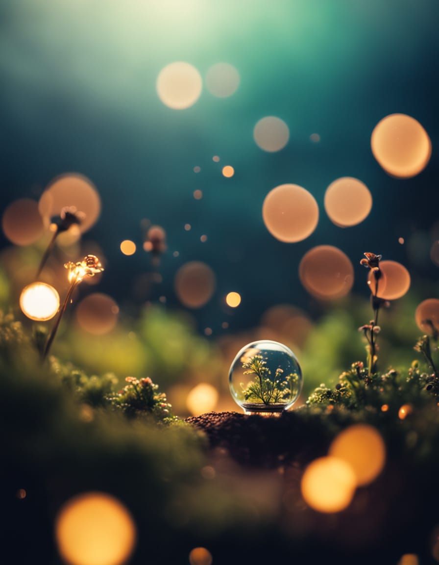 Surreal Macro Photography of Nested Tiny Worlds