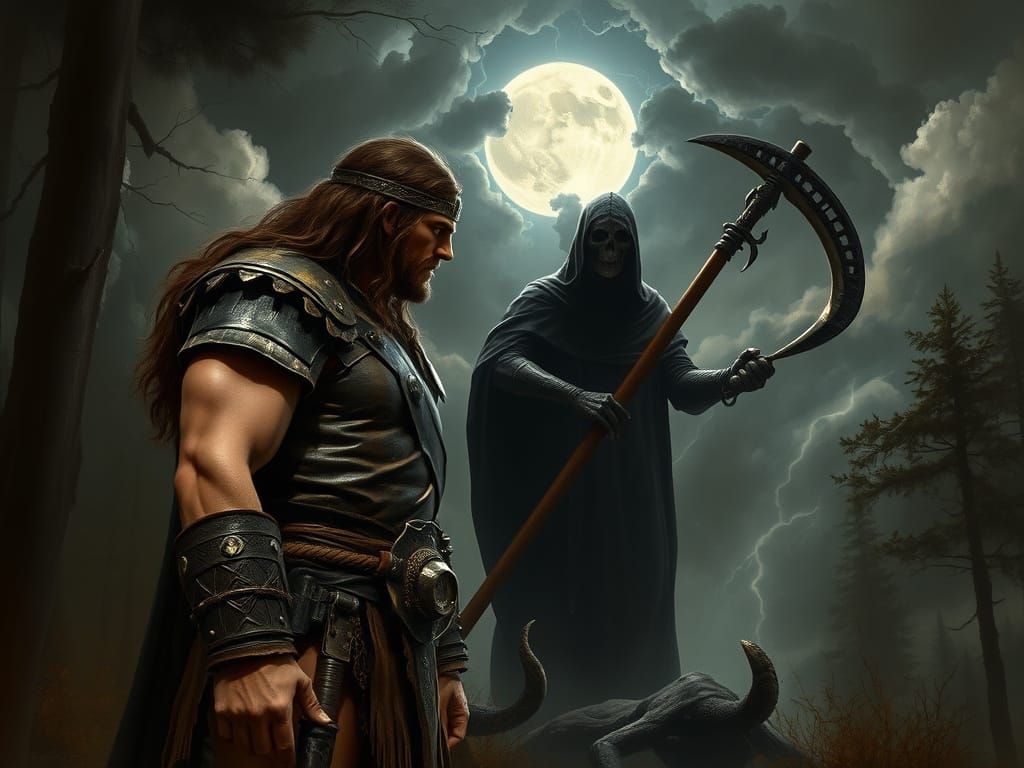 Barbarian Deathmatch in Dark Fantasy