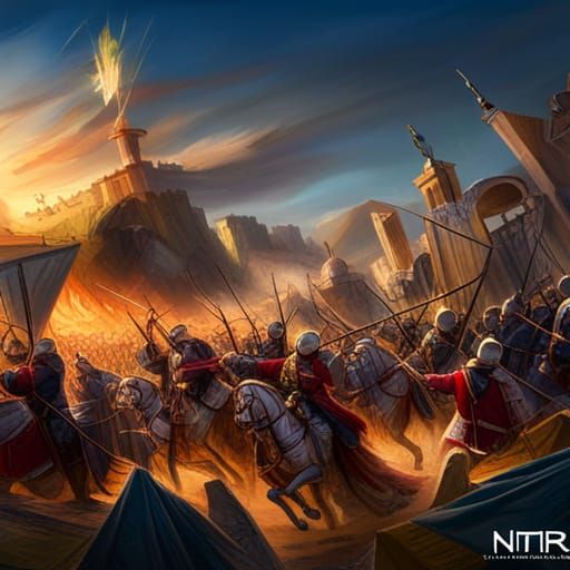 Knights of Malta Battle During Great Siege