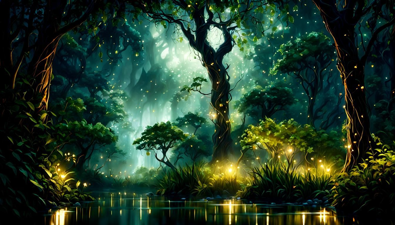 Where the light is dim and the air is heavy