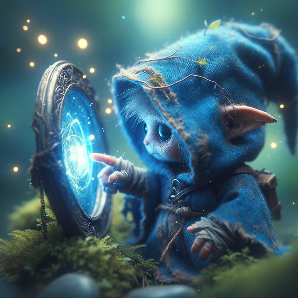 I have to touch it, I can't stand it...