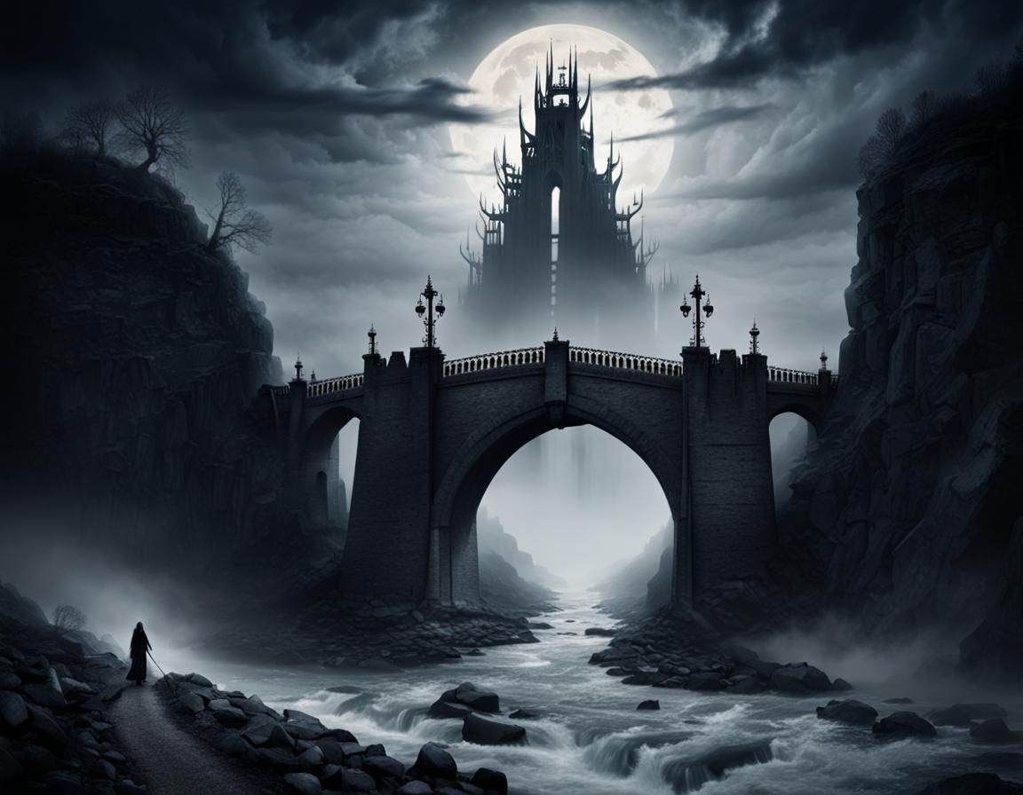 Gates of Helheim at Night