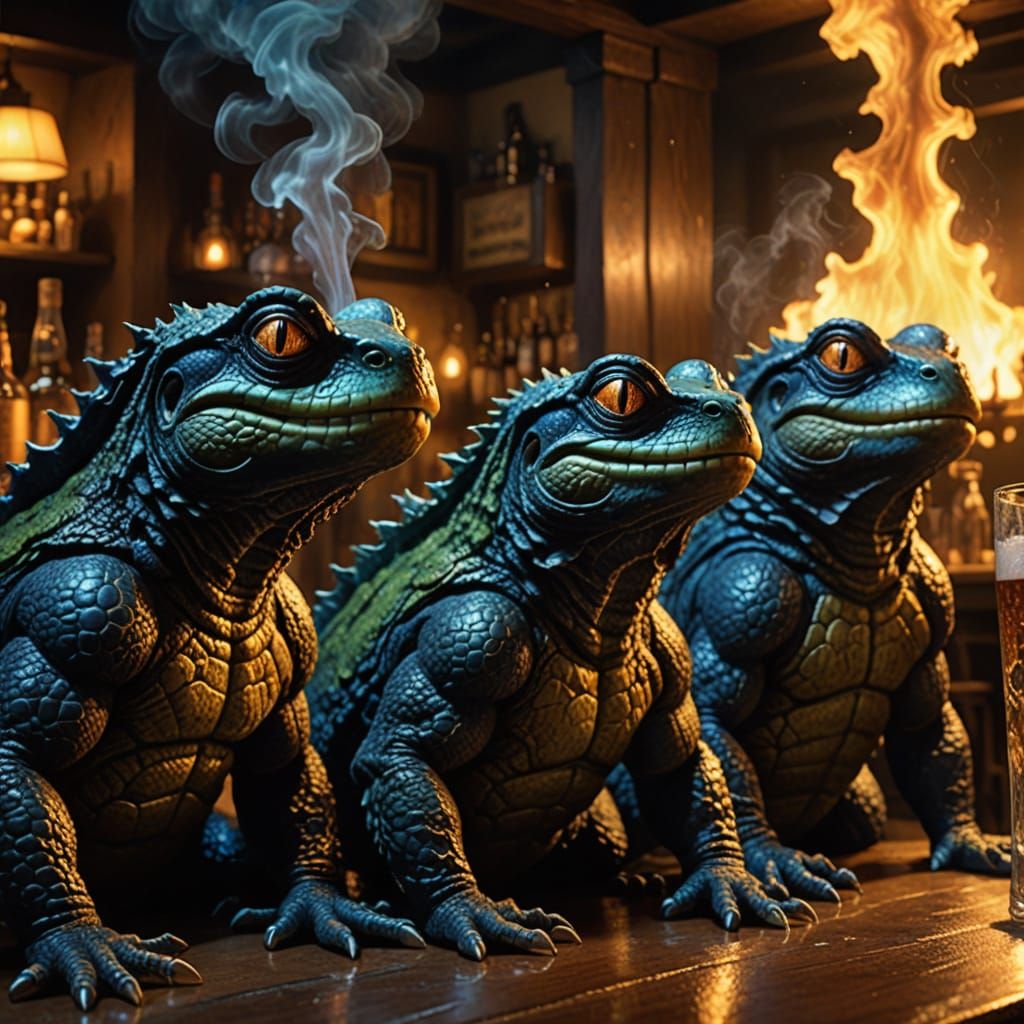 TRES CERVESAS FOR MY IGUANAS