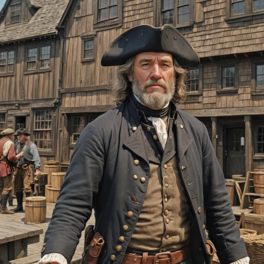 Sea Captain Ashore, 17th Century