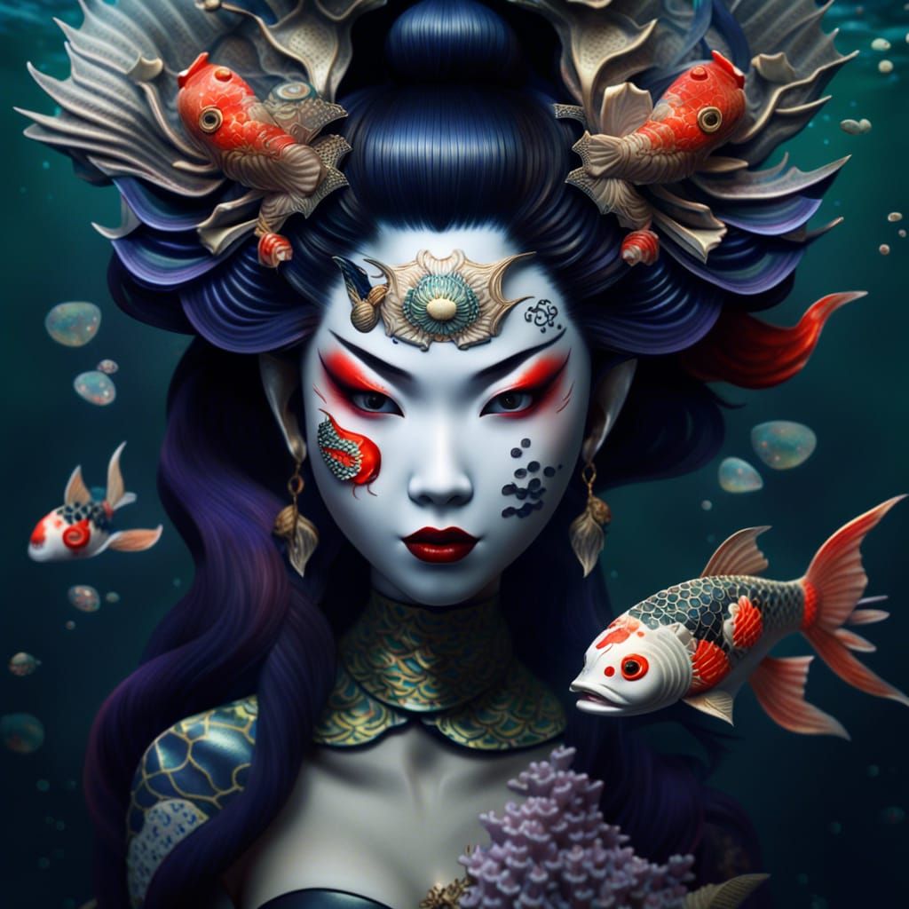 Mermaid Geisha