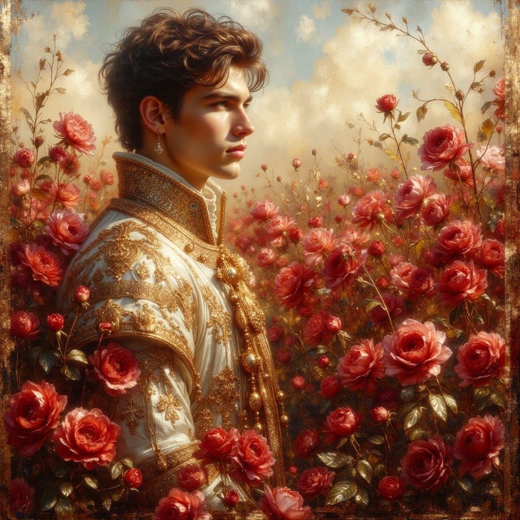 A rose amongst the roses.