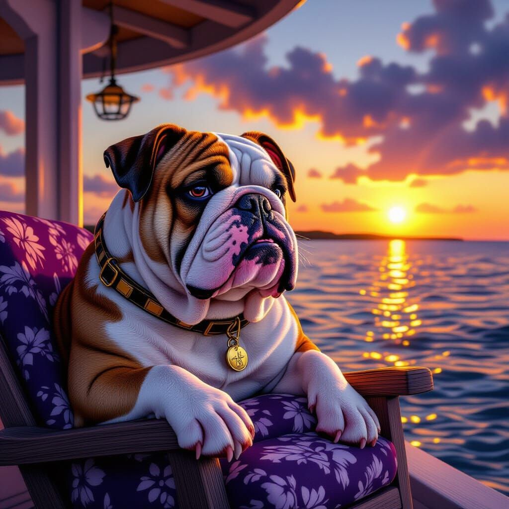 Bulldog's Dark Fantasy Vacation on Martha's Vineyard
