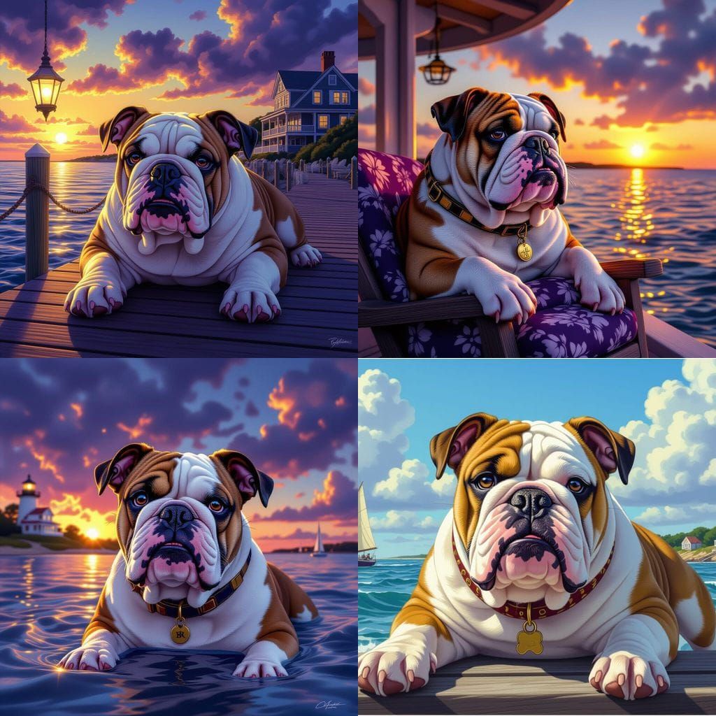 Bulldog's Dark Fantasy Vacation on Martha's Vineyard