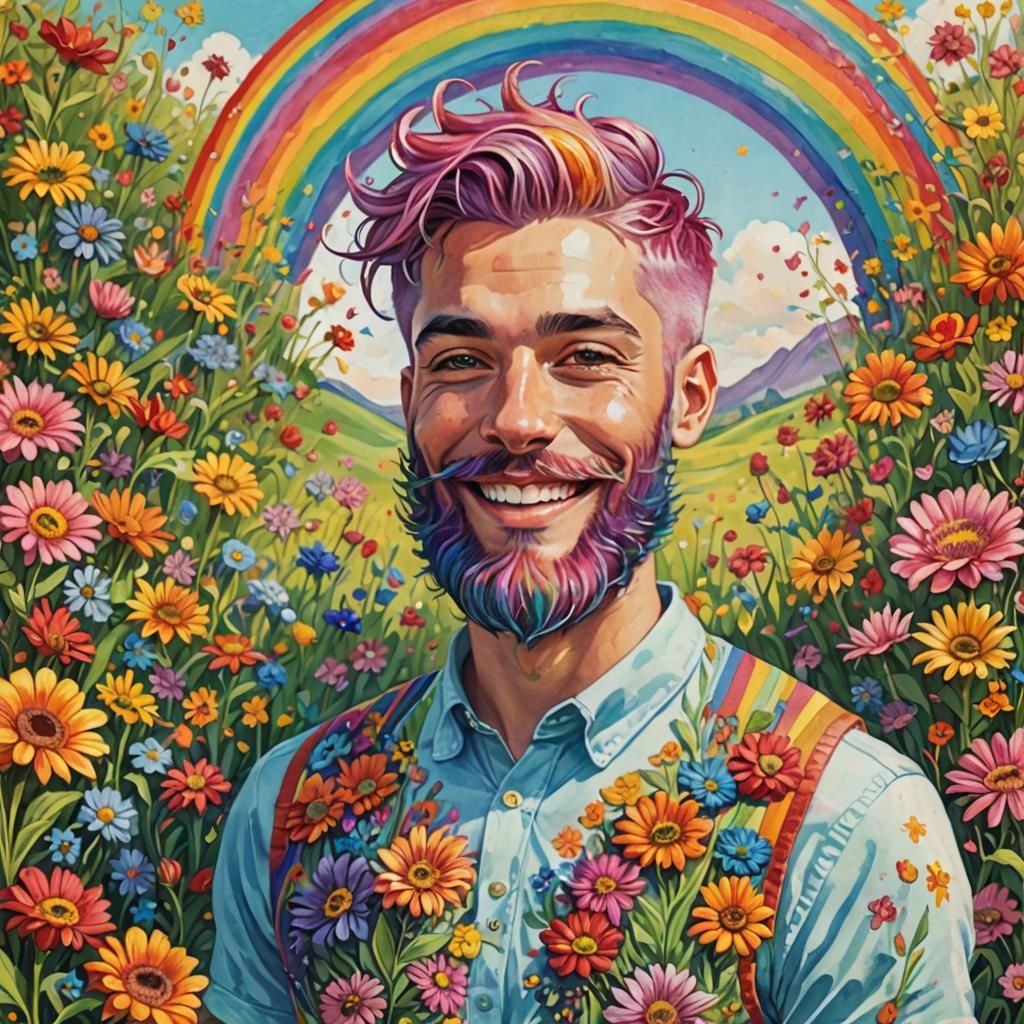 Rainbow Beard 240831O