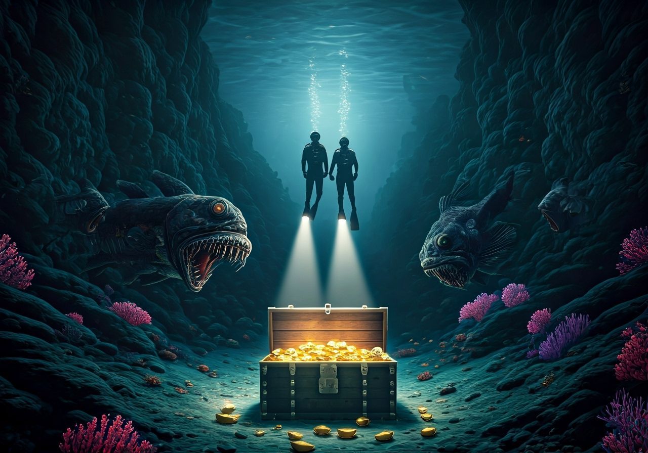 Deepsea Divers Discover Sunken Treasure Trove